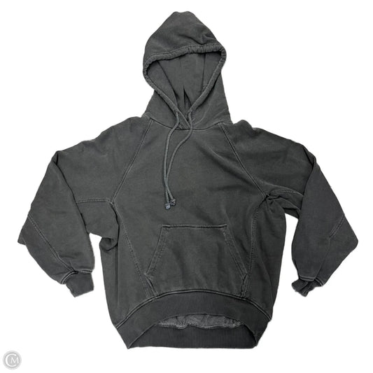 Sweatshirt Hoodie By Madewell In Grey, Size: Xs