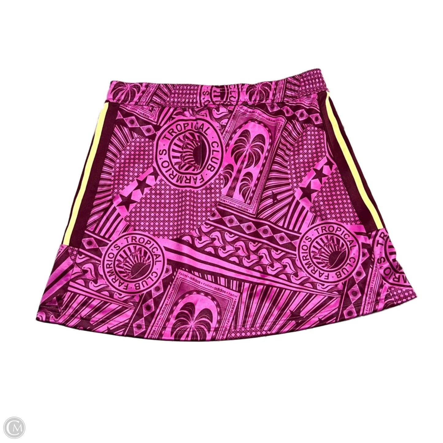 Skirt Mini & Short By Farm Rio In Pink & Red, Size: 4