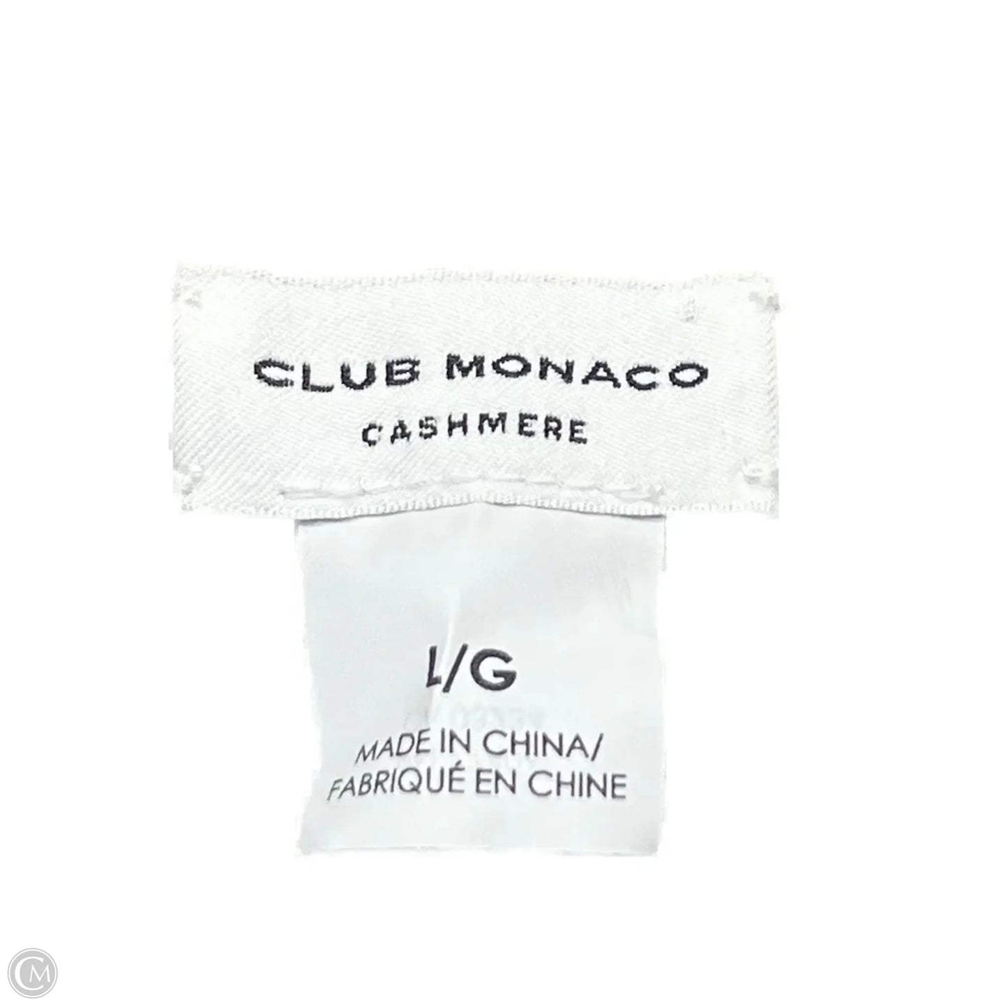 Sweater Cashmere By Club Monaco In Grey, Size: L