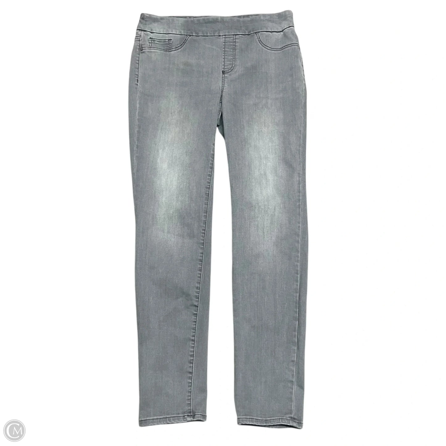 Jeans Jeggings By Chicos In Grey, Size: 4