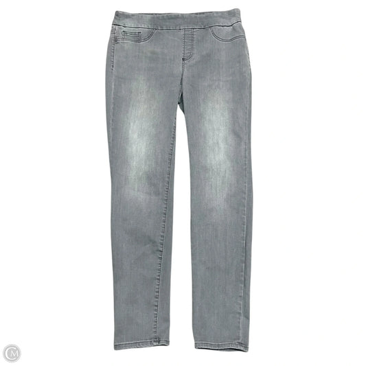 Jeans Jeggings By Chicos In Grey, Size: 4