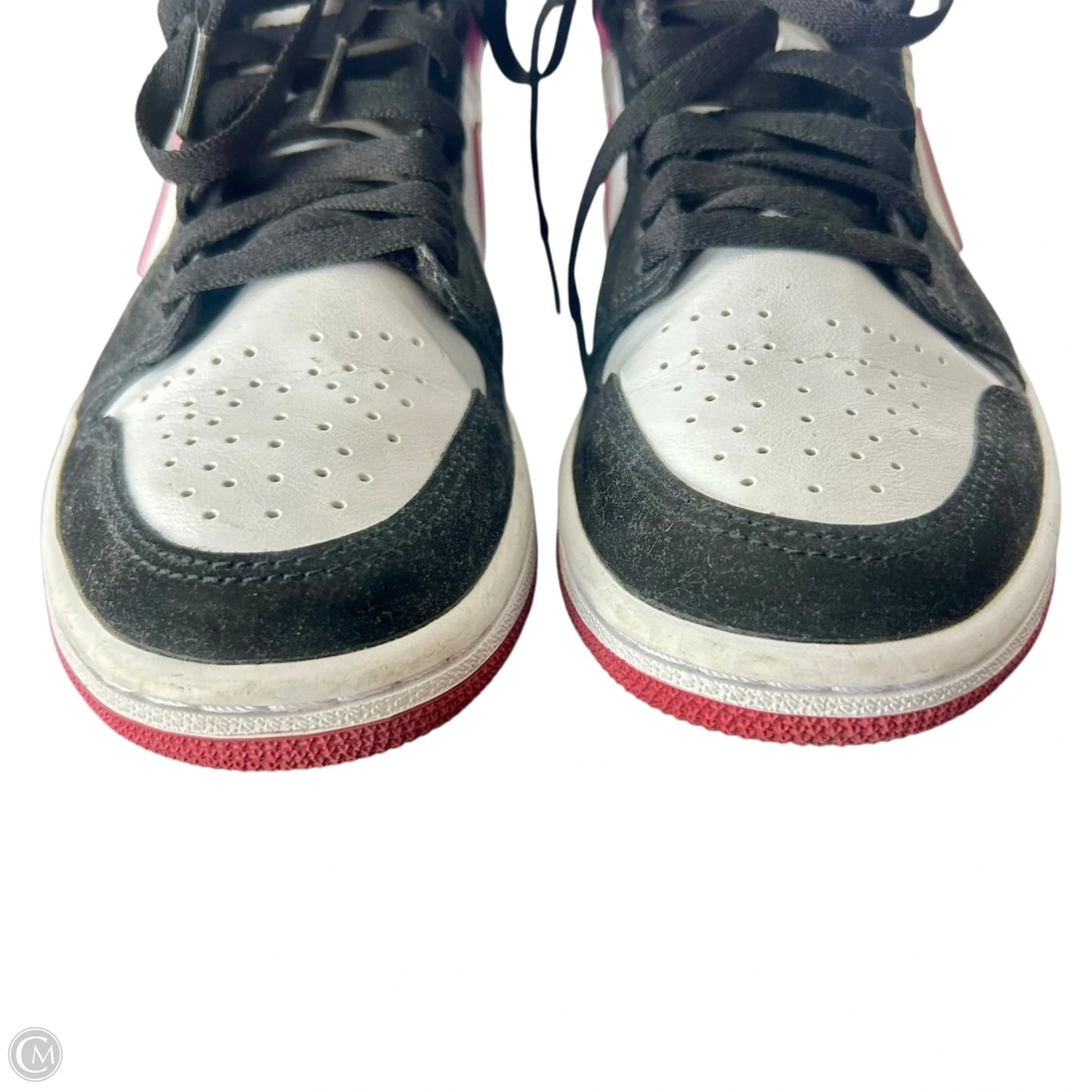 Shoes Luxury Designer By Jordan In Black & Purple, Size: 6.5