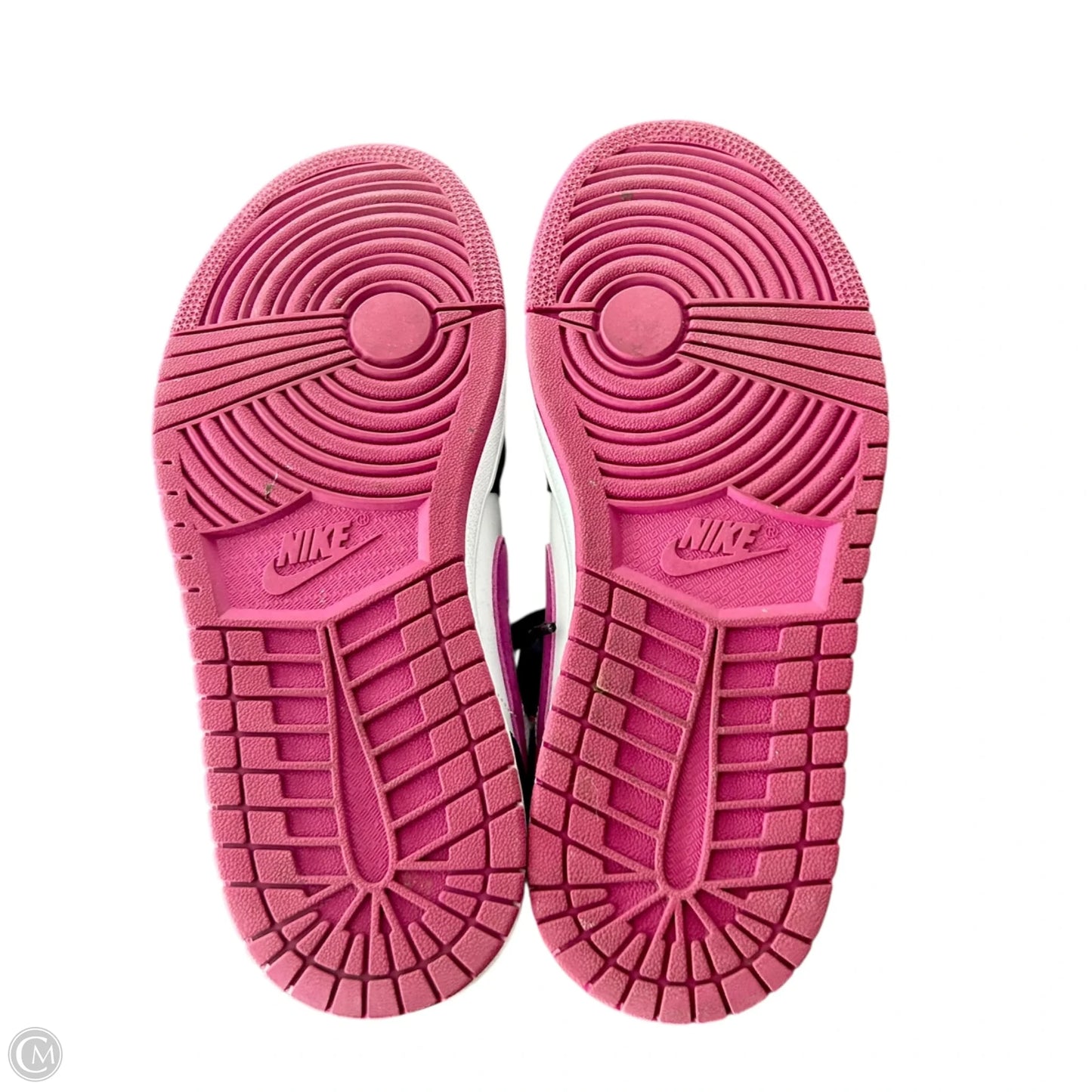 Shoes Luxury Designer By Jordan In Black & Purple, Size: 6.5