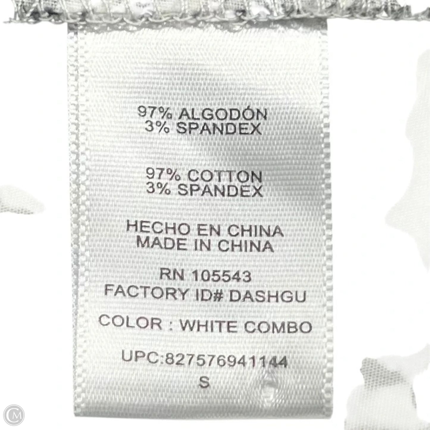 Top Long Sleeve By Thakoon In Black & White, Size: S