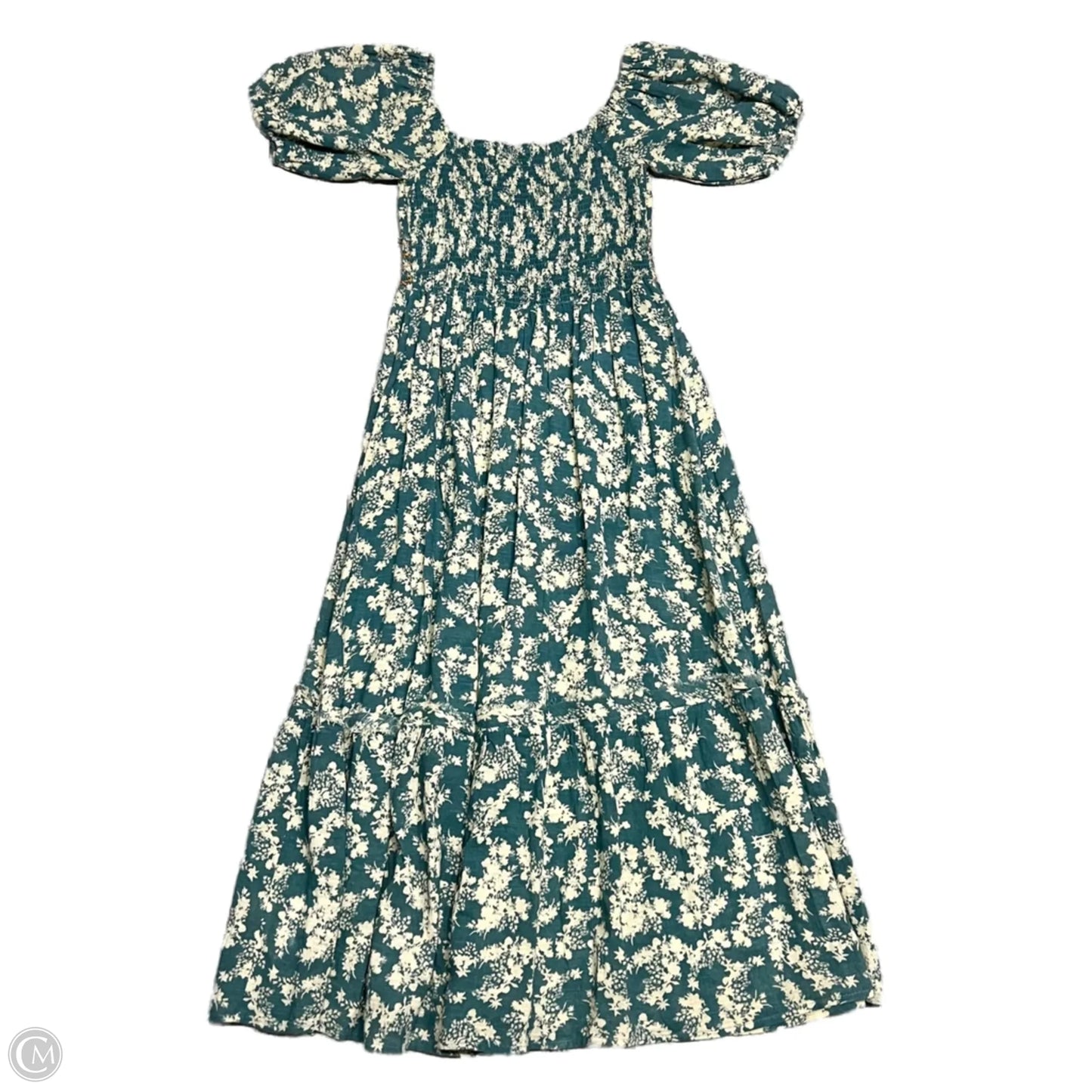 Dress Casual Maxi By Free People In Blue & Cream, Size: S