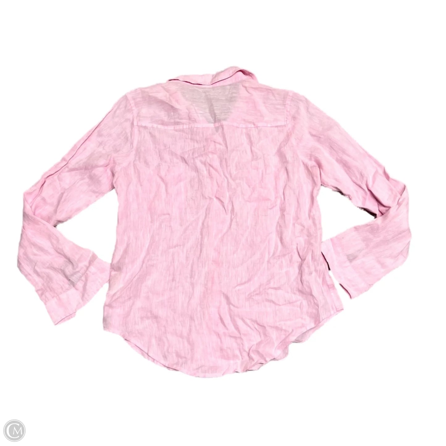 Top Long Sleeve Designer By Lilly Pulitzer In Pink, Size: M