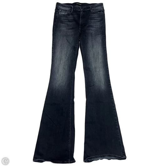 Jeans Flared By Black Orchid In Black Denim, Size: 2