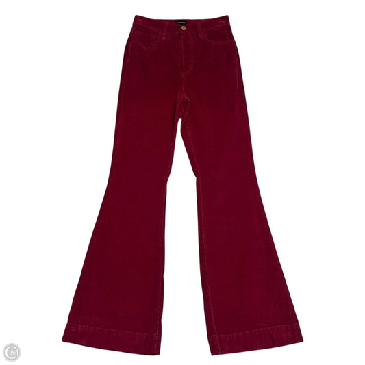 Pants Corduroy By Favorite Daughter In Red, Size: 2