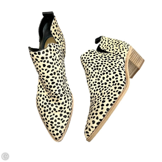 Boots Ankle Heels By Dolce Vita In Leopard Print, Size: 8.5
