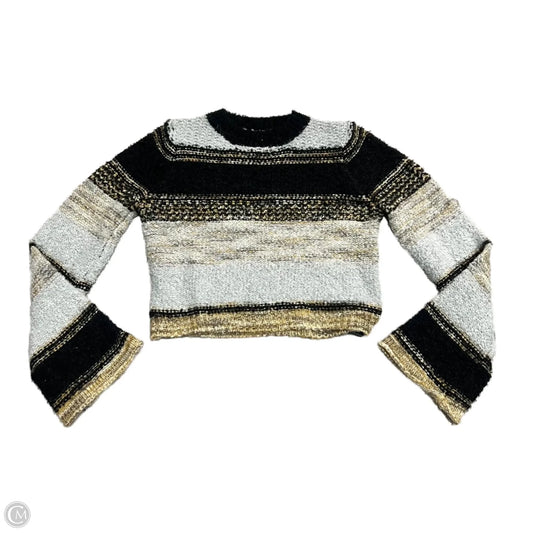 Sweater By Sage In Black & Grey, Size: Xs