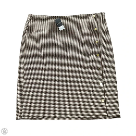 Skirt Mini & Short By Lauren By Ralph Lauren In Brown & Tan, Size: 22