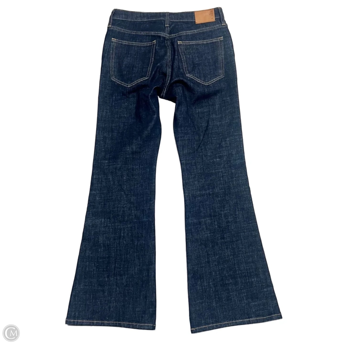 Jeans Flared By J. Crew In Blue Denim, Size: 4