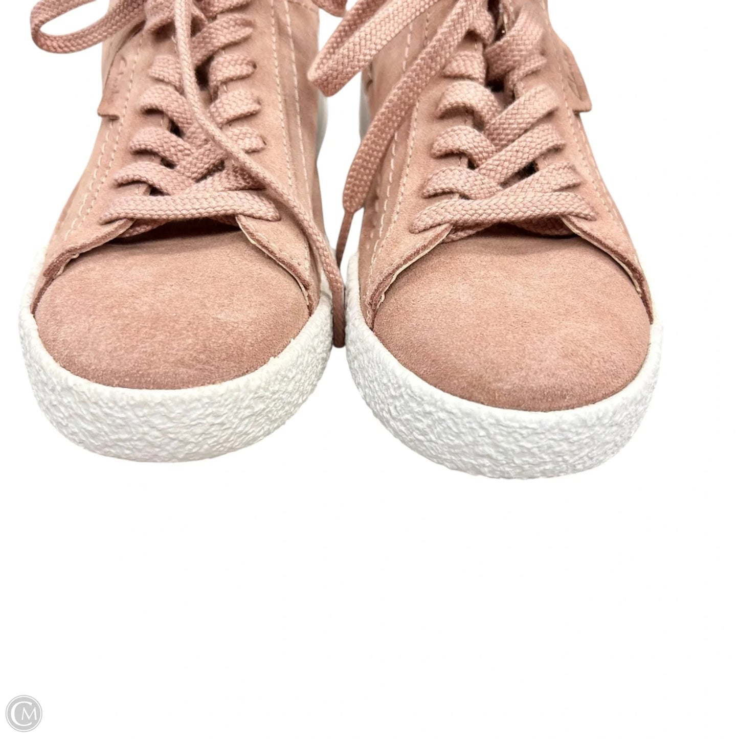 Shoes Sneakers By Clarks In Mauve, Size: 6.5