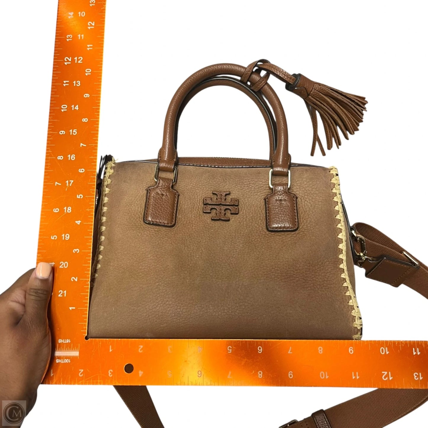 Handbag Designer By Tory Burch, Size: Medium