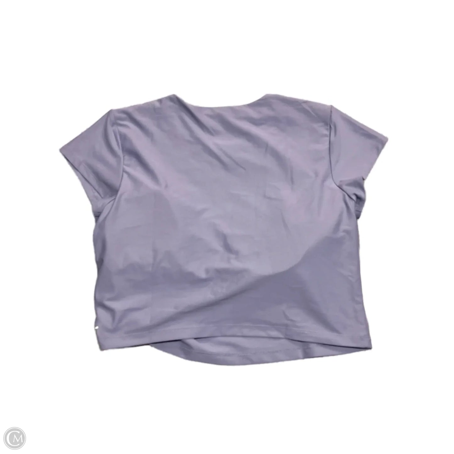 Athletic Top Short Sleeve By Old Navy In Purple, Size: Xl
