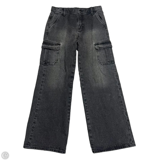 Jeans Wide Leg By Old Navy In Black Denim, Size: 16