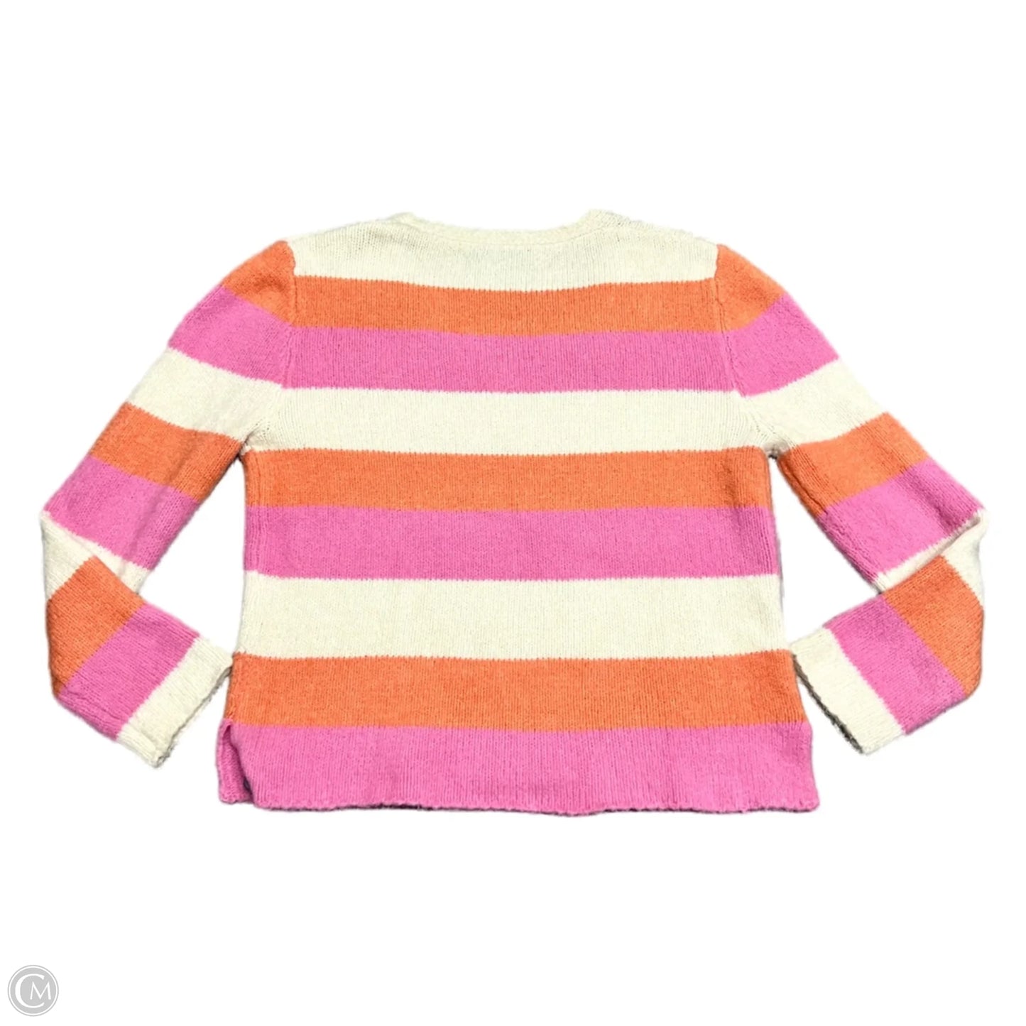 Sweater By Olivaceous In Orange & Pink, Size: L