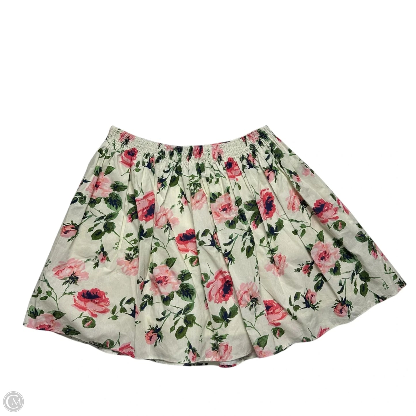 Skirt Mini & Short By Aqua In Cream & Pink, Size: 4