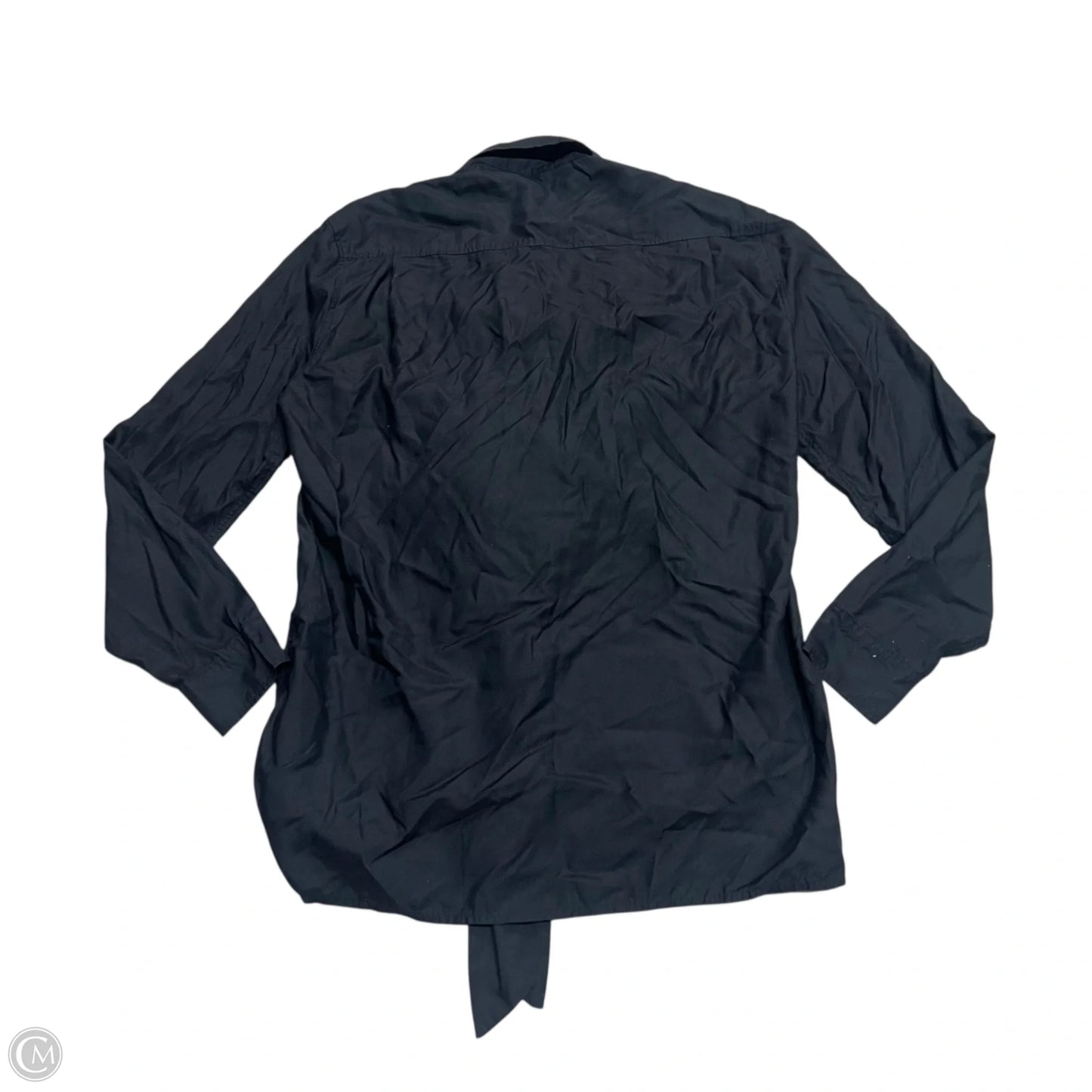 Top Long Sleeve Designer By All Saints In Black, Size: M