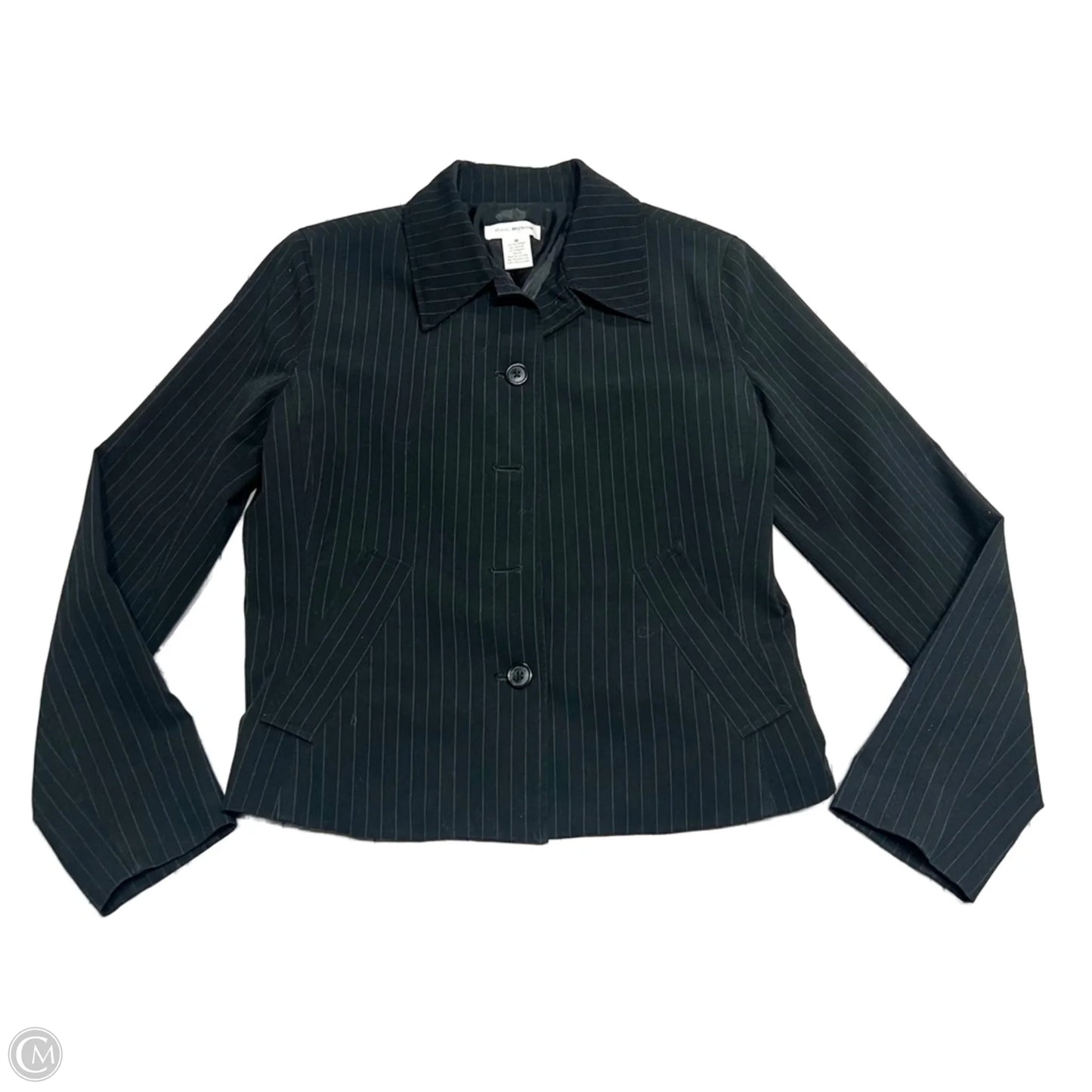Blazer By Isaac Mizrahi In Black, Size: M