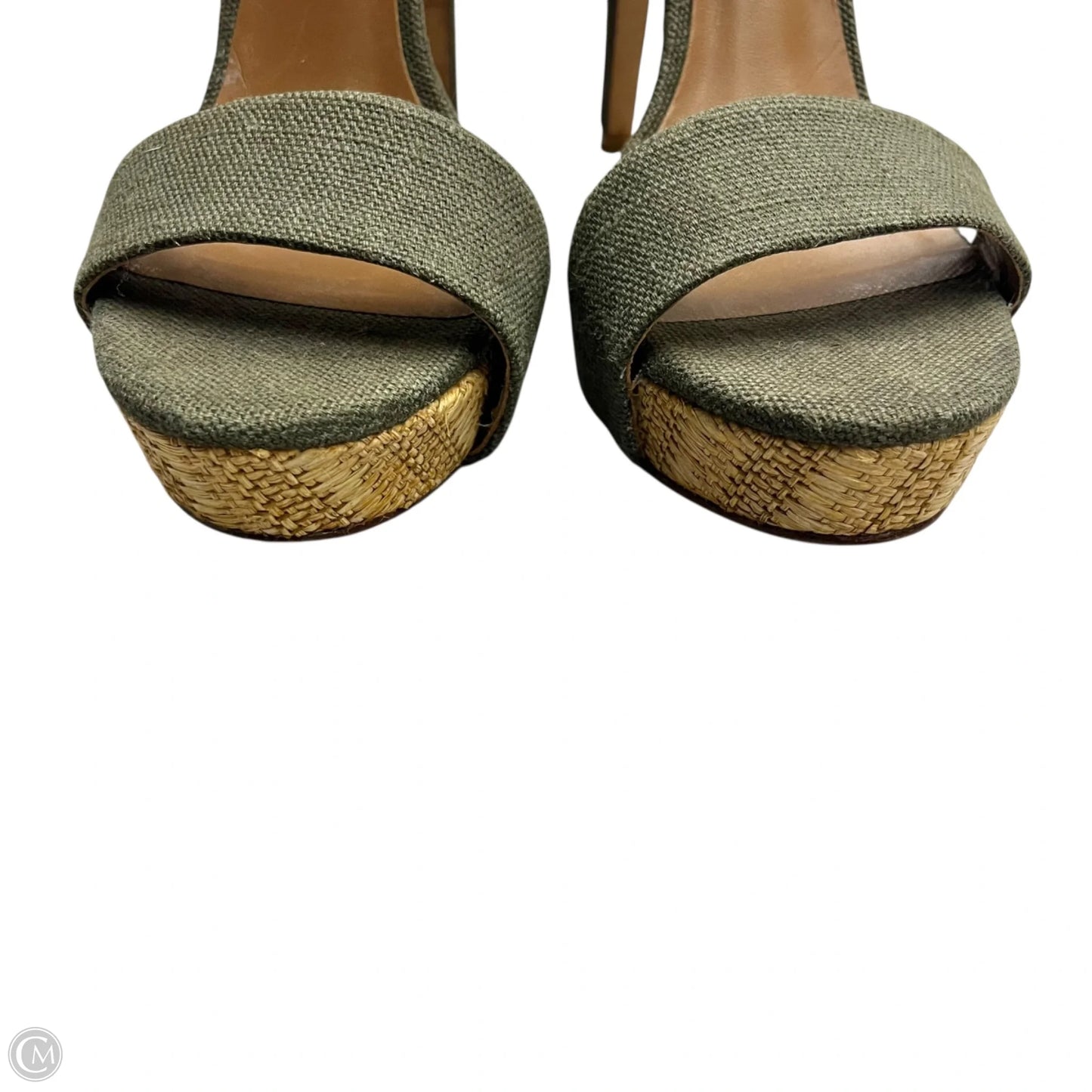 Sandals Designer By Tory Burch In Green, Size: 9.5