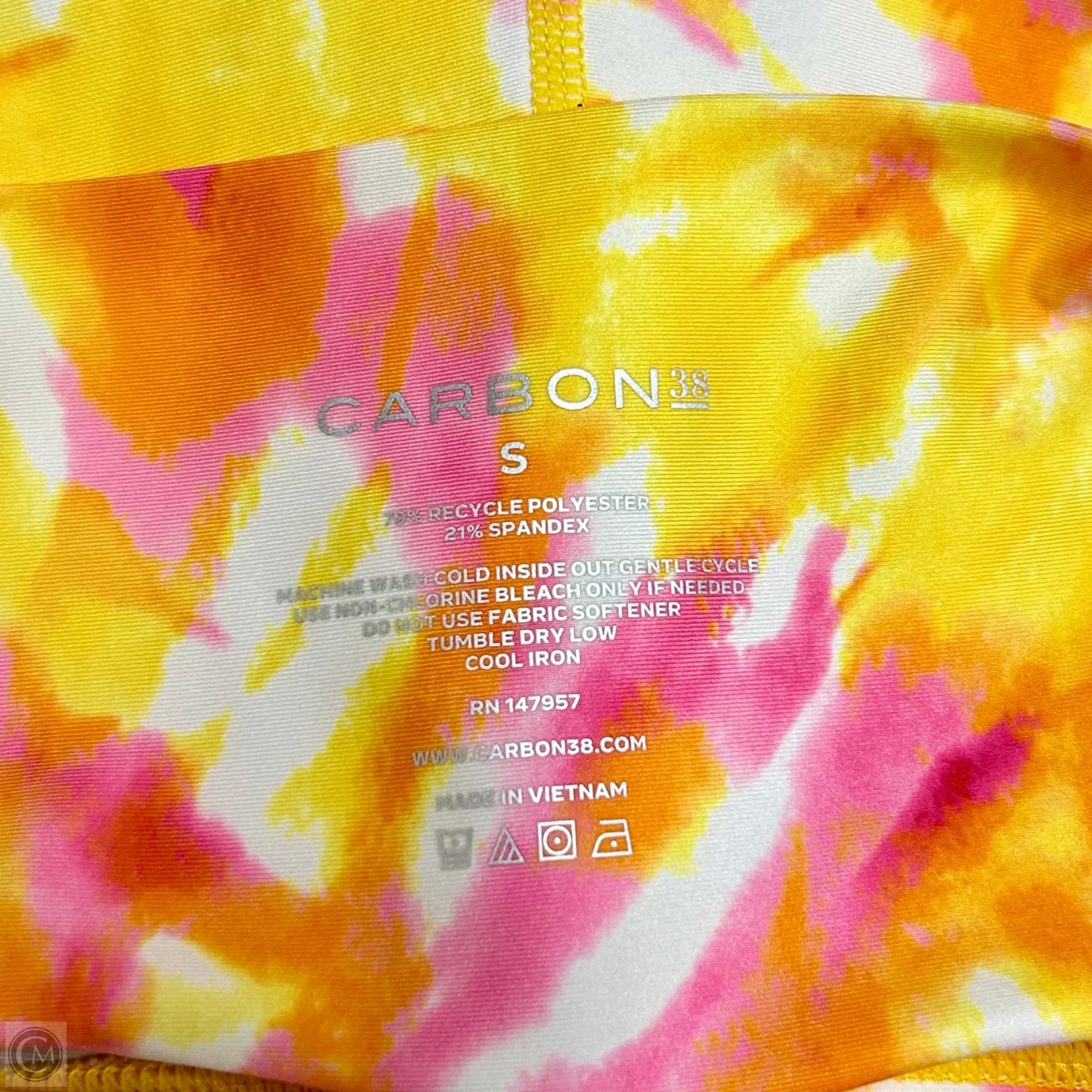 Athletic Leggings By Carbon In Multi-colored, Size: Xl