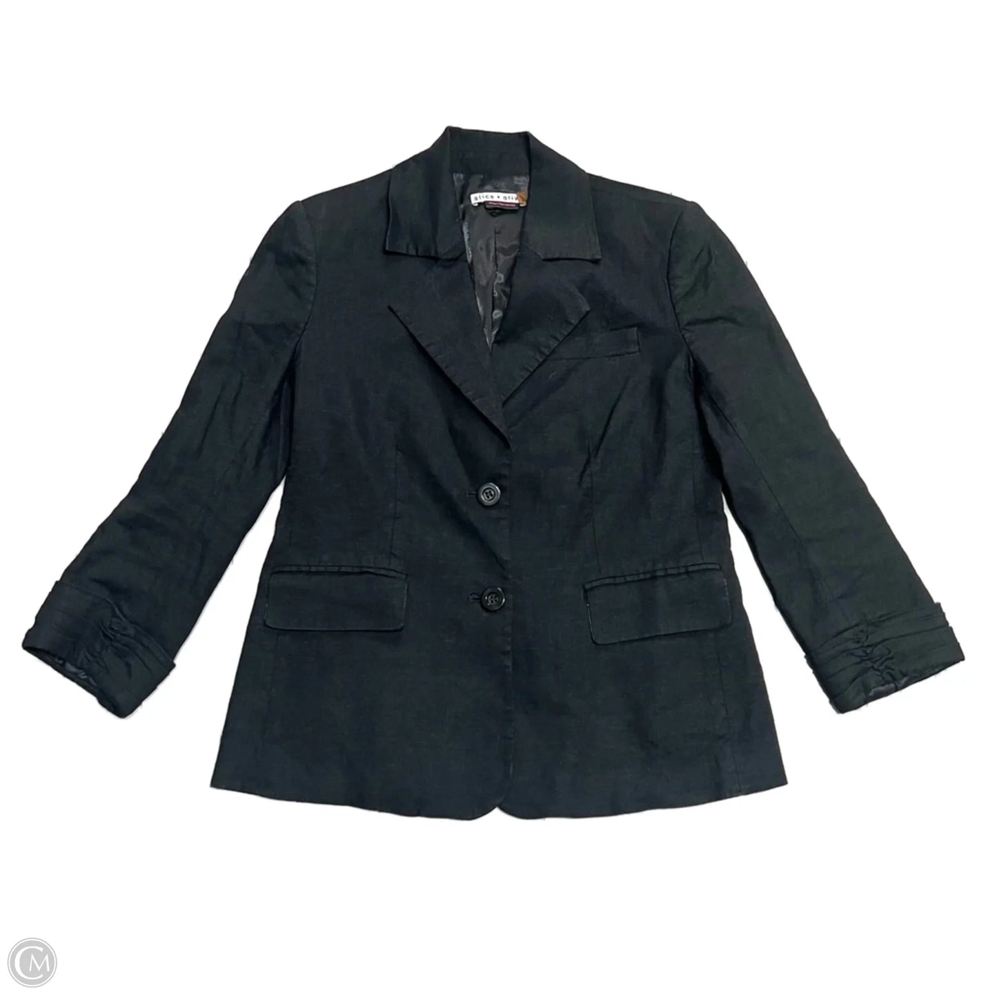 Blazer Designer By Alice + Olivia In Black, Size: Xs