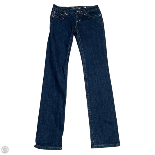 Jeans Straight By Miss Me In Blue Denim, Size: 4