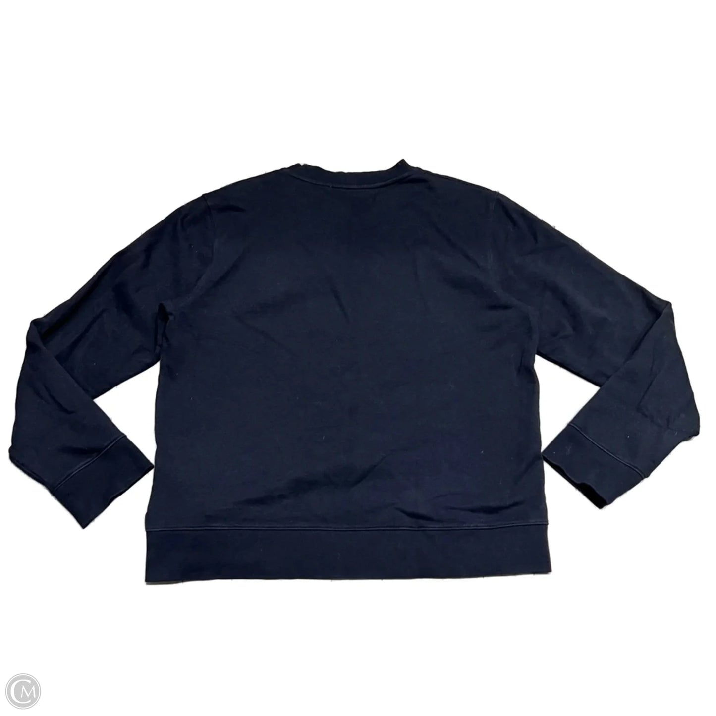 Sweatshirt Designer By Sandro In Navy, Size: Xxl