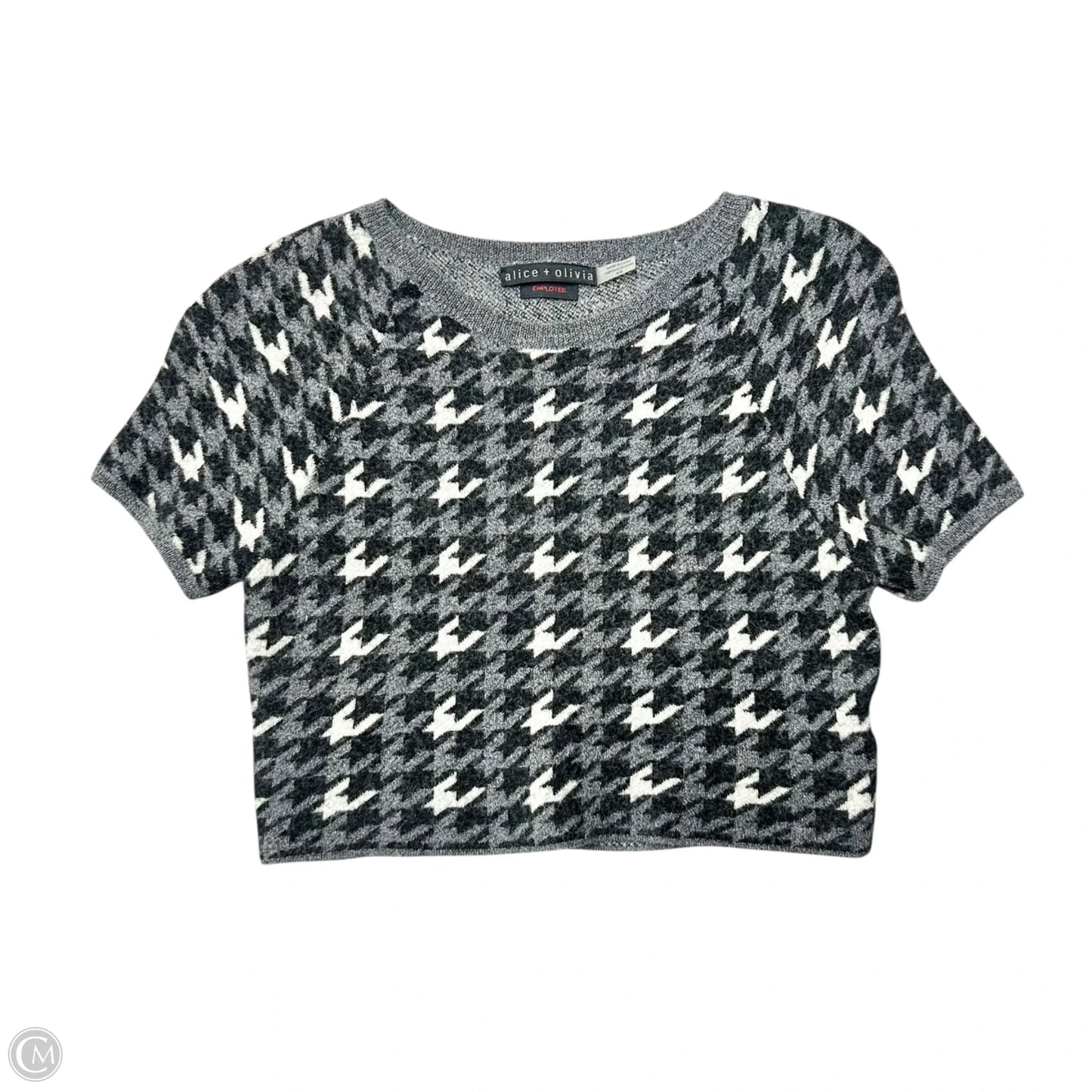 Sweater Designer By Alice + Olivia In Grey, Size: M
