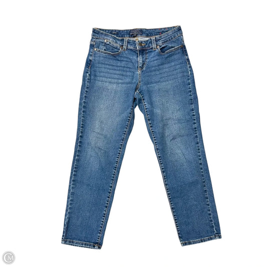 Jeans Boyfriend By Talbots In Blue Denim, Size: 8