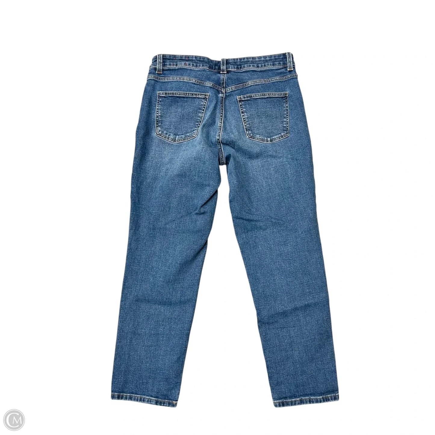 Jeans Boyfriend By Talbots In Blue Denim, Size: 8