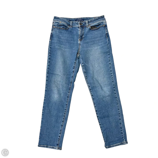 Jeans Boyfriend By Talbots In Blue Denim, Size: 8