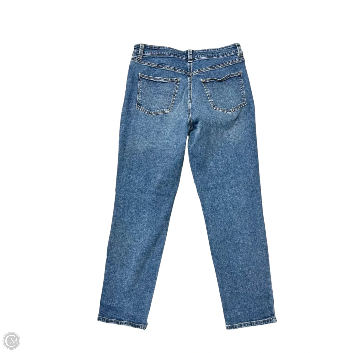 Jeans Boyfriend By Talbots In Blue Denim, Size: 8