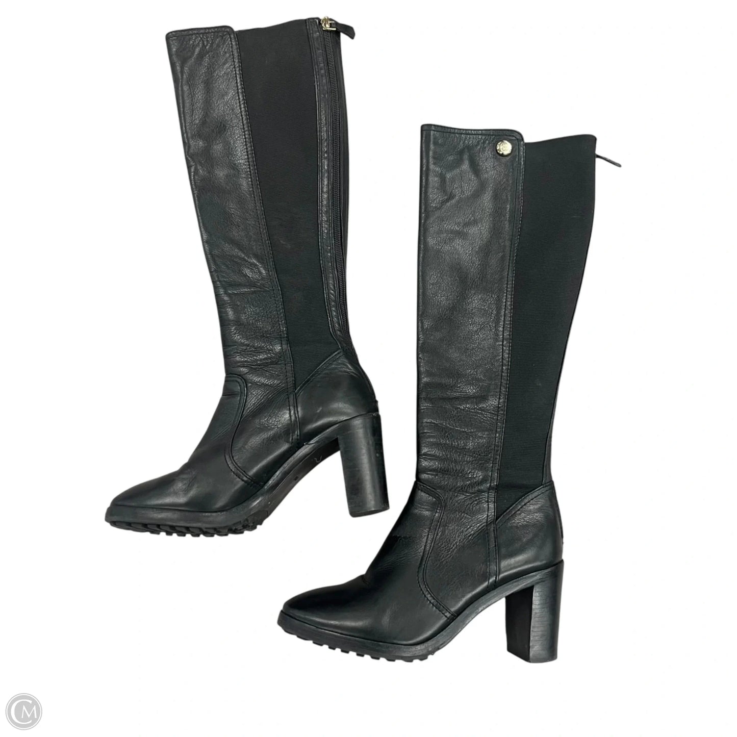 Boots Designer By Tory Burch In Black, Size: 7.5