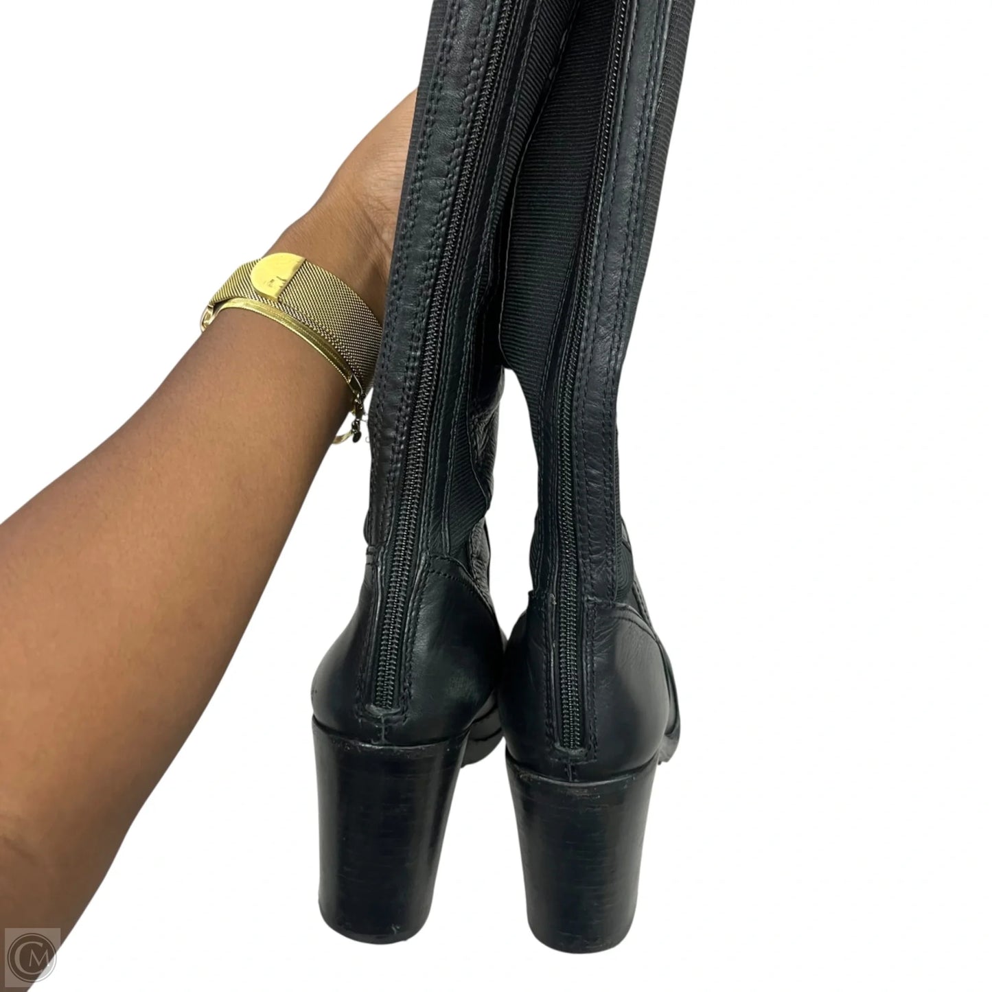 Boots Designer By Tory Burch In Black, Size: 7.5