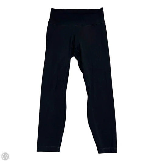Athletic Leggings By Lululemon In Black, Size: 8