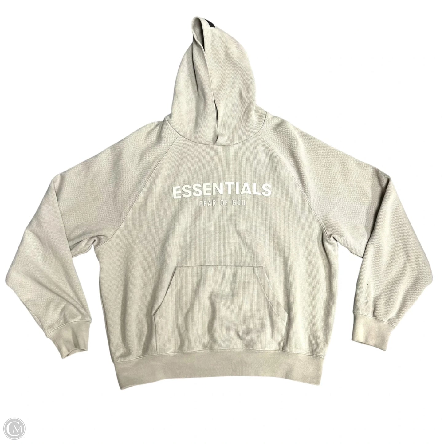 Sweatshirt Hoodie By Essentials Fear Of God In Taupe, Size: S