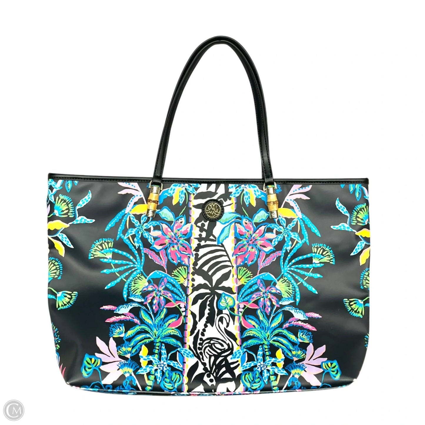 Tote Designer By Lilly Pulitzer, Size: Medium