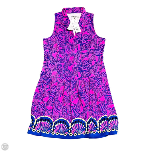 Dress Designer By Lilly Pulitzer In Blue & Pink, Size: M