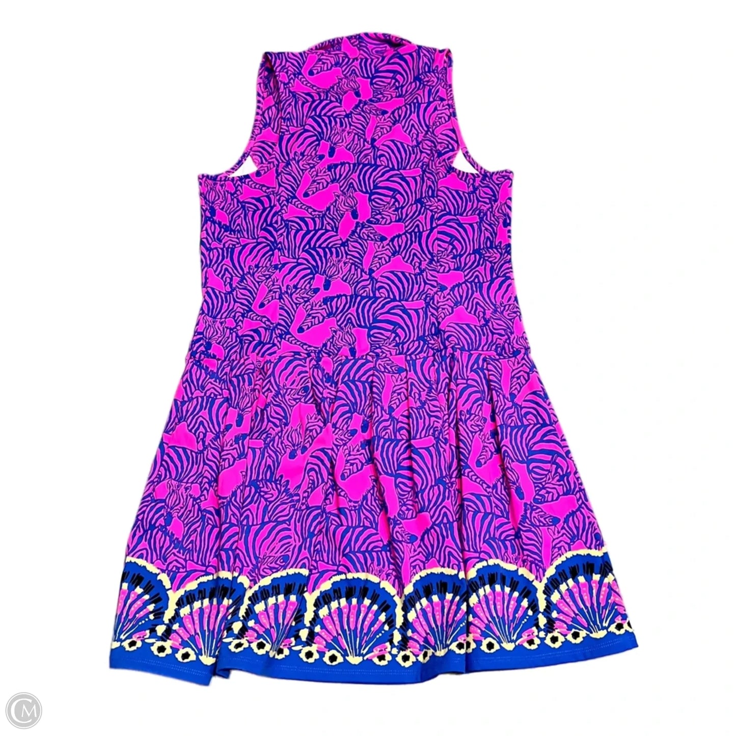 Dress Designer By Lilly Pulitzer In Blue & Pink, Size: M