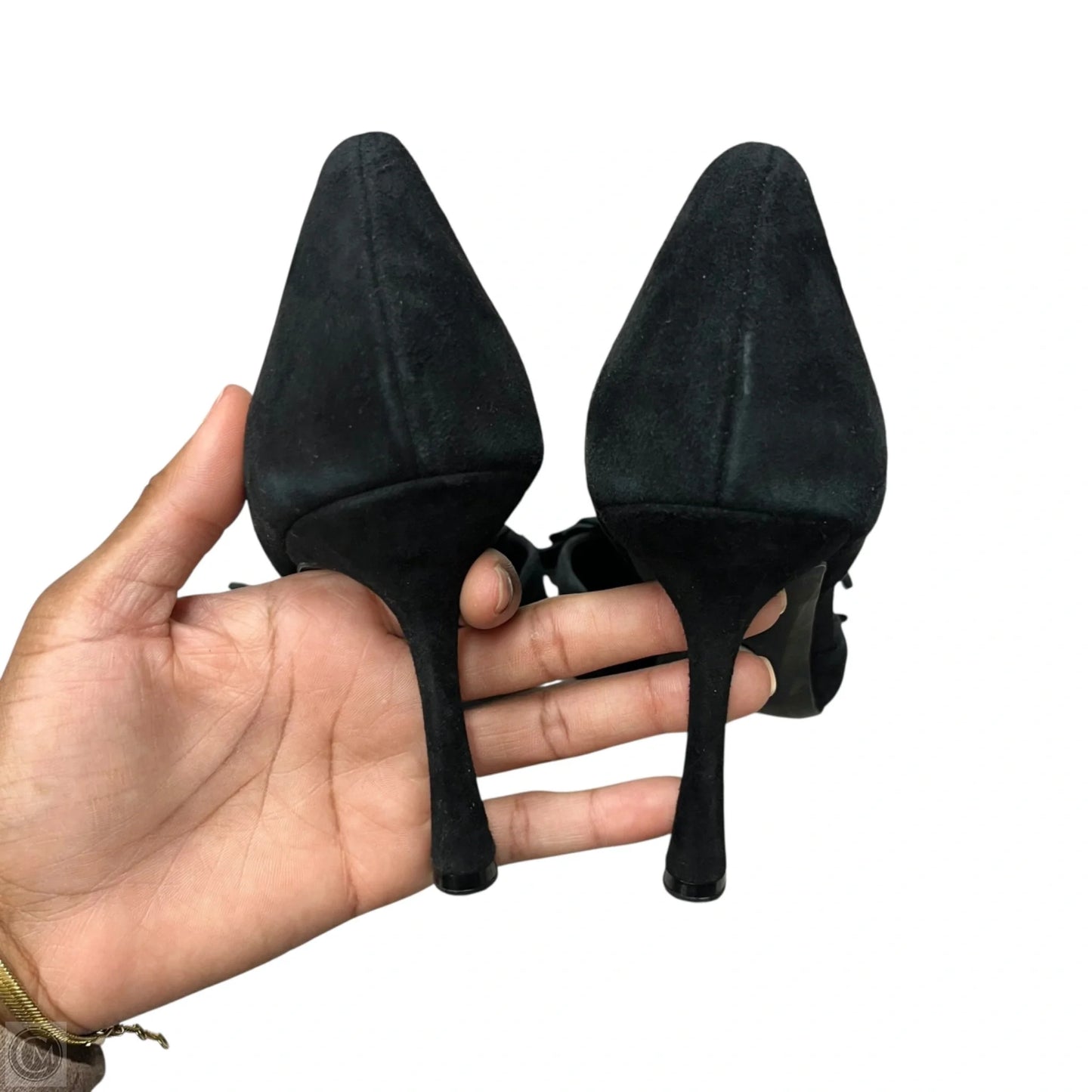 Shoes Heels Kitten By Zara In Black, Size: 6.5