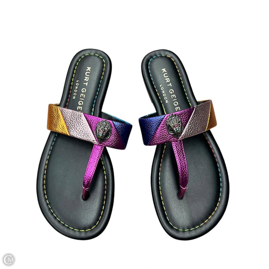 Sandals Designer By Kurt Geiger In Multi-colored, Size: 5.5