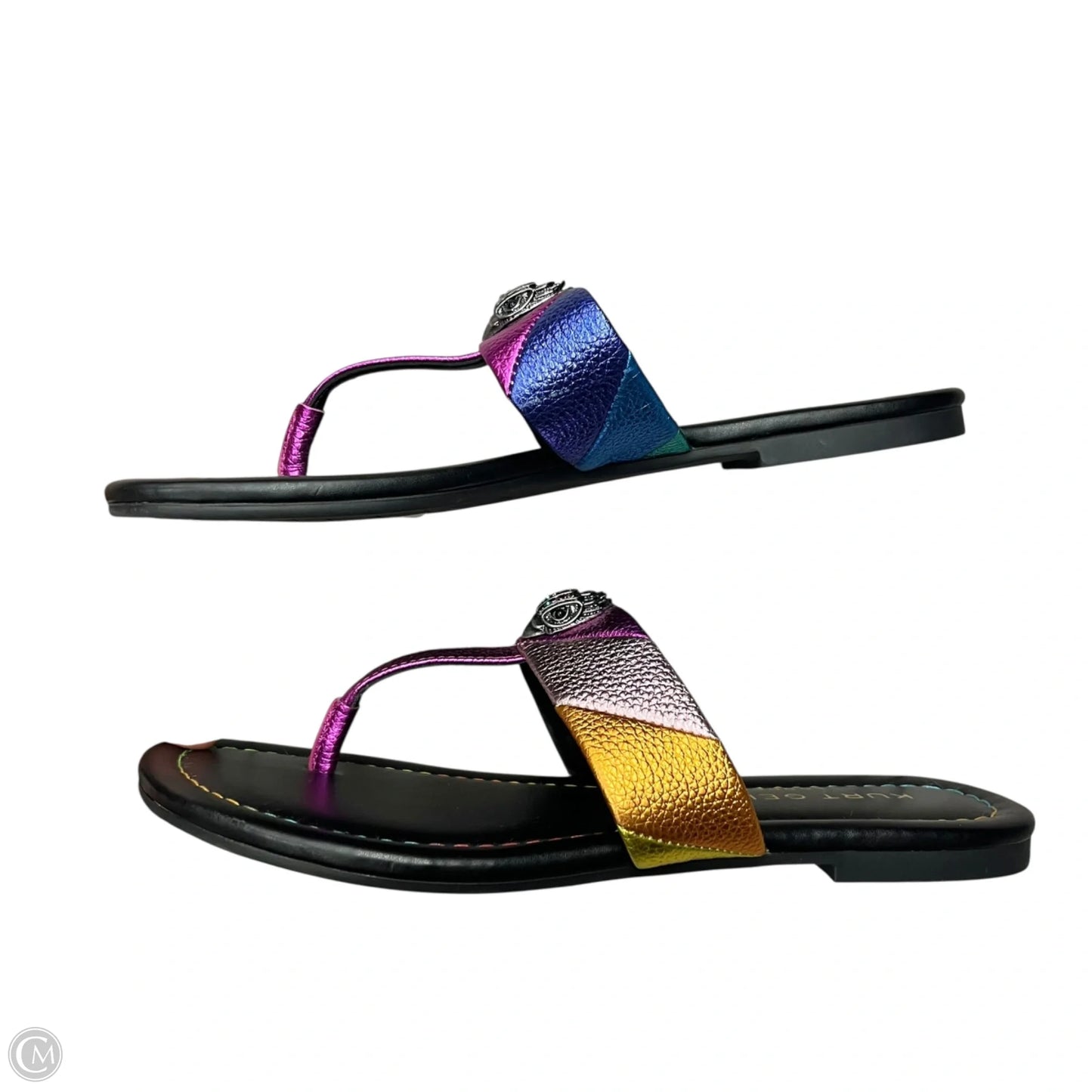 Sandals Designer By Kurt Geiger In Multi-colored, Size: 5.5