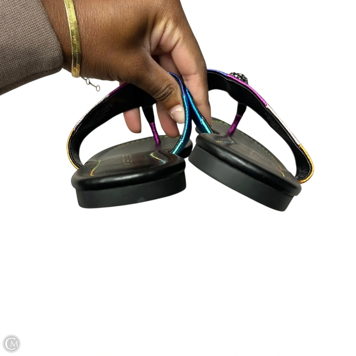 Sandals Designer By Kurt Geiger In Multi-colored, Size: 5.5