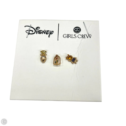 Earrings Stud By Disney, Size: 03 Piece Set