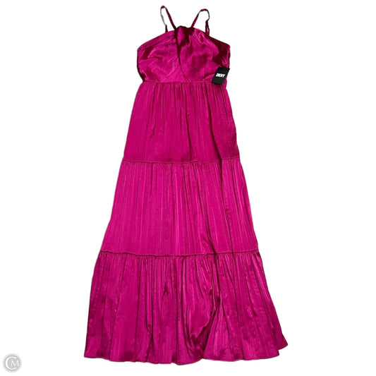 Dress Casual Maxi By Dkny In Purple, Size: S