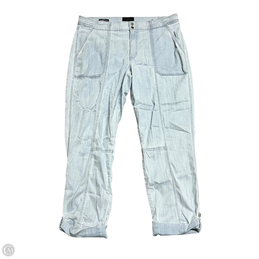 Jeans Straight By White House Black Market In Blue Denim, Size: 14