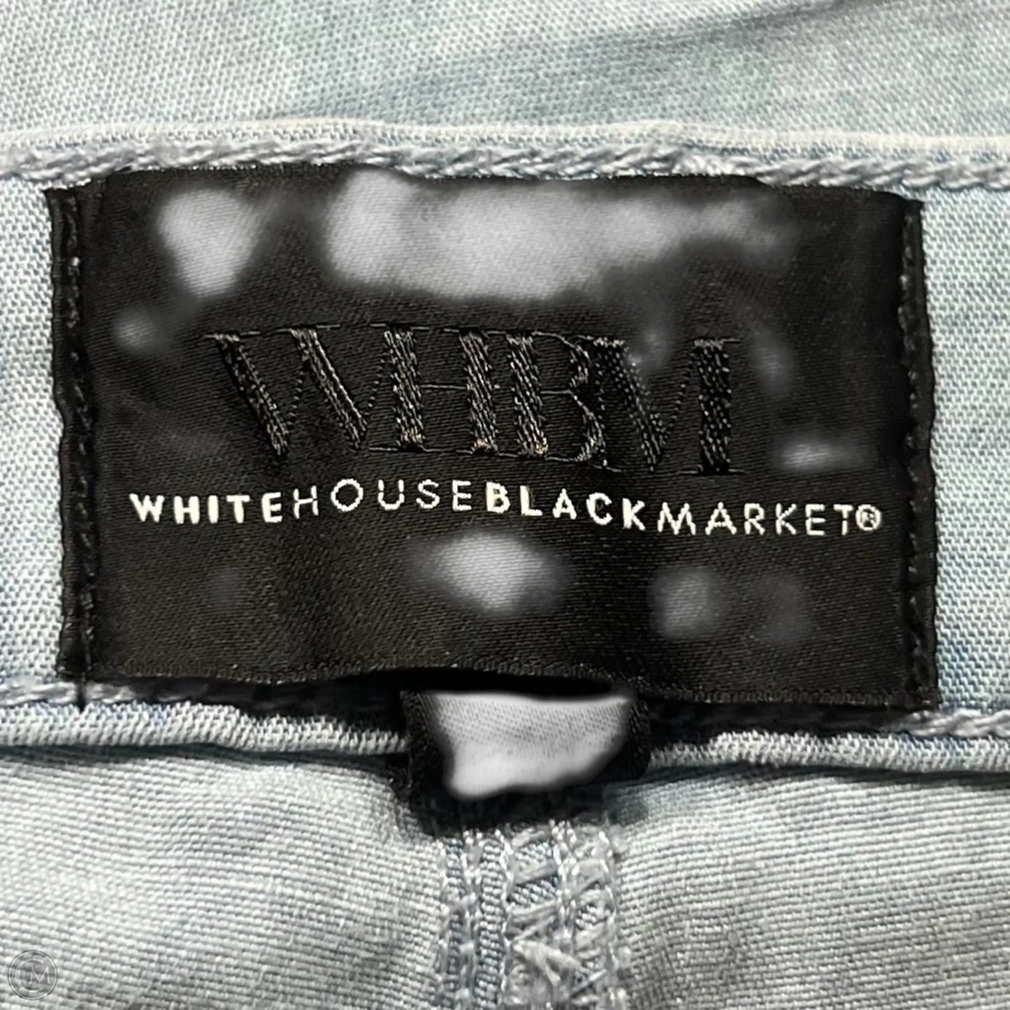 Jeans Straight By White House Black Market In Blue Denim, Size: 14