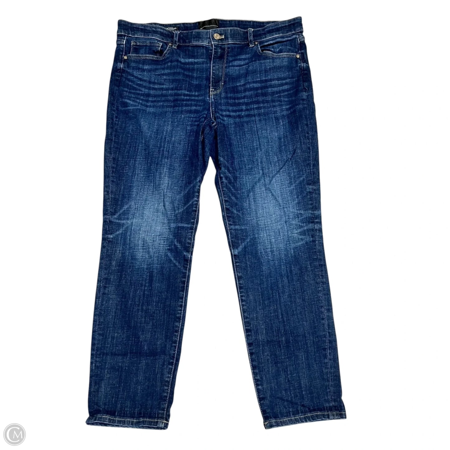 Jeans Boyfriend By White House Black Market In Blue Denim, Size: 14